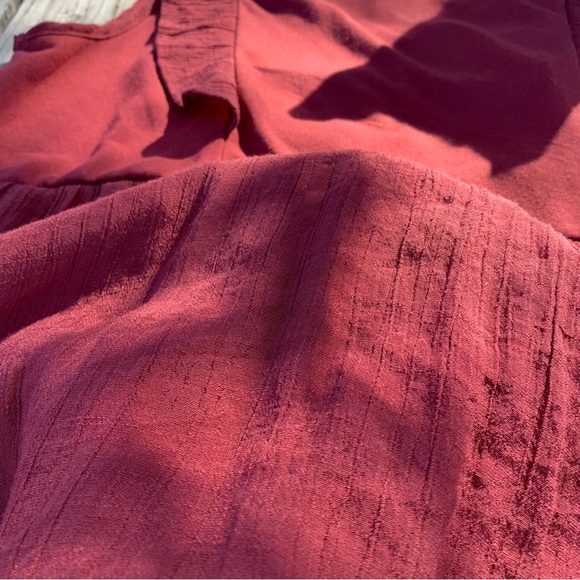 Parallel Skies sleeveless ruffle and detailed lace Boho SZ Small - Picture 5 of 5